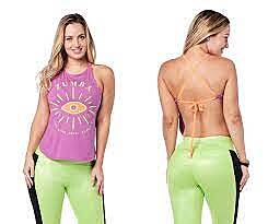 Zumba Peace Open Back Tank