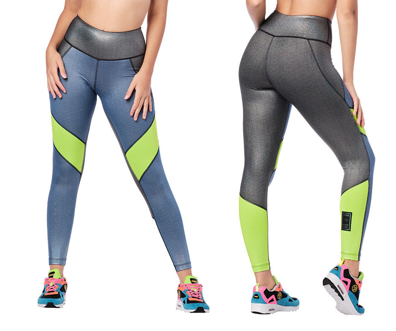 Zumba Hope High Waisted Ankle Leggings Zumba Hope High Waisted Ankle Leggings